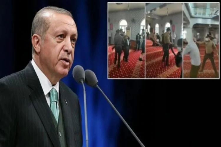 Erdoğan'dan, Kuytul'a camide yapılan müdahale için yorum