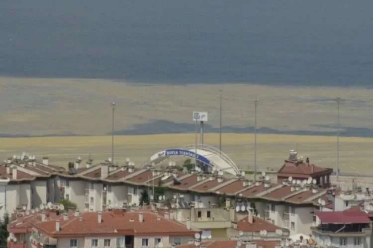 Bursa sahillerindeki 'müsilaj işgali' uydudan görüntülendi!