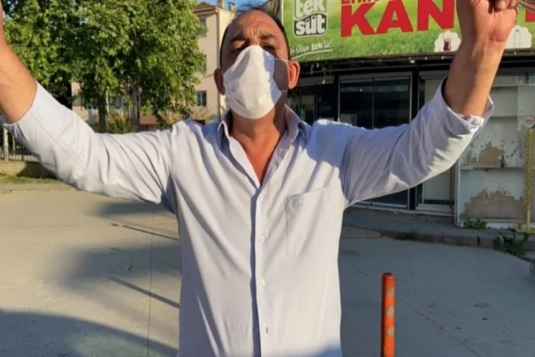 Bursa'da sokağa çıkma yasağına uymayanlara ateş püskürdü