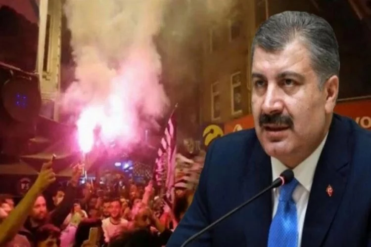 Sağlık Bakanı Fahrettin Koca'dan şampiyon Beşiktaş taraftarına uyarı