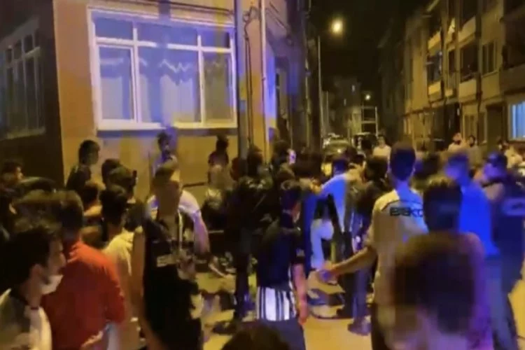 Bursa'da taraftarlar birbirine girdi, olaya çok sayıda polis müdahale etti