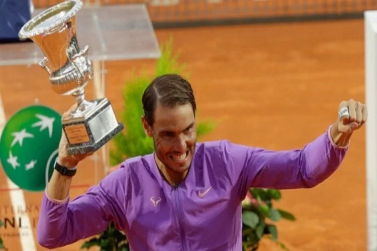 Roma Açık'ta Rafael Nadal 10. kez şampiyon