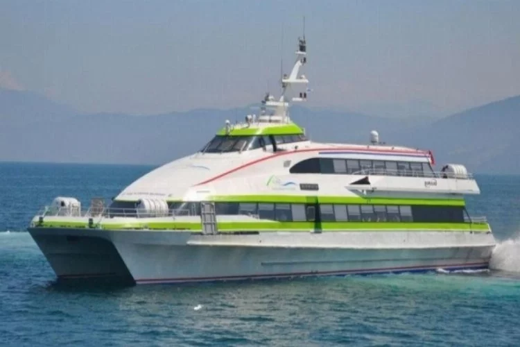 Bursa-İstanbul deniz otobüsü seferlerine düzenleme geldi