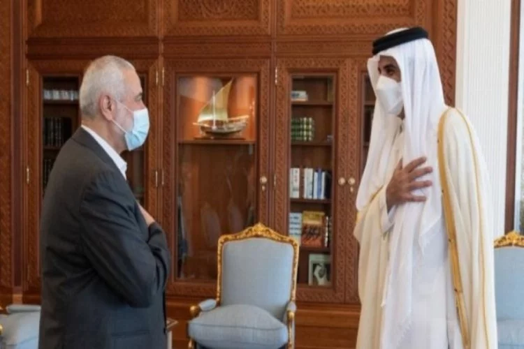 Al Sani, Hamas lideri Heniyye ile görüştü