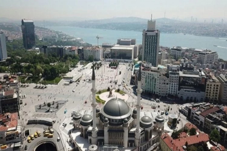 Taksim'deki cami cuma günü ibadete açılıyor