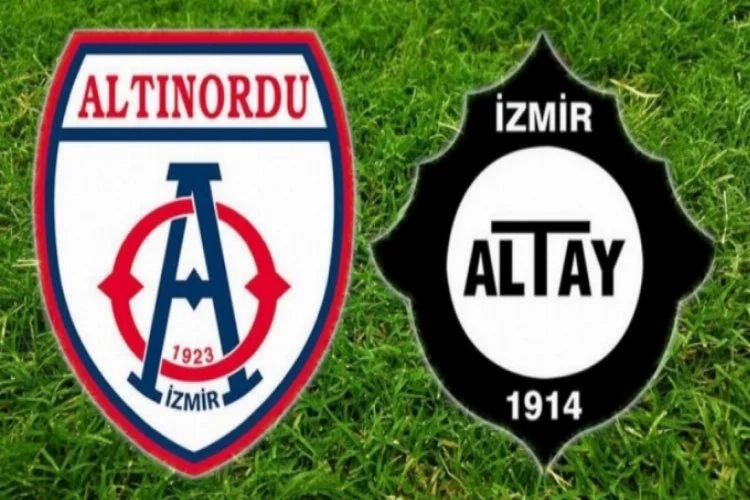 Altınordu ile Altay, Süper Lig için son virajda