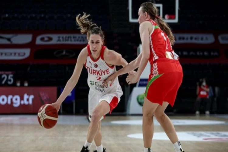 A Milli Kadın Basketbol Takımı, Belarus karşısında galip geldi