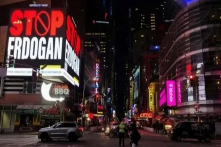 ABD'de Erdoğan'a hakaret içeren billboardlar için harekete geçildi