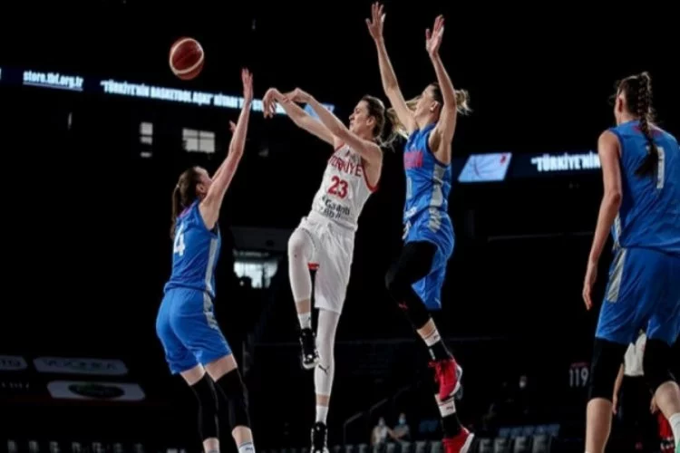 A Milli Kadın Basketbol Takımı, Rusya'ya mağlup oldu