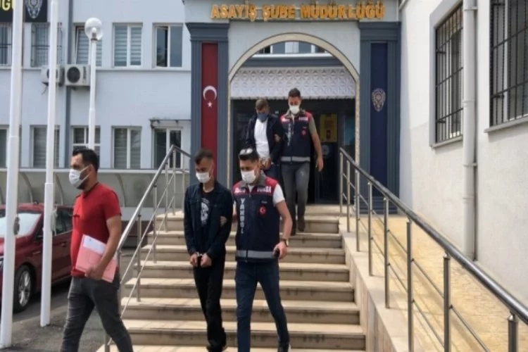 Bursa'da genç kıza dehşeti yaşatan kapkapççı tutuklandı