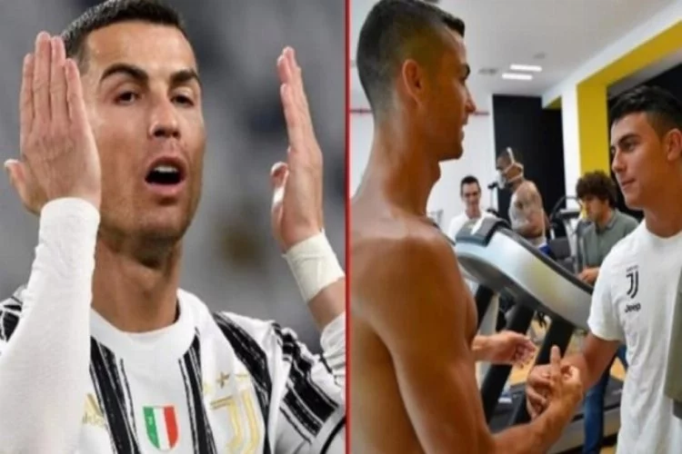 Cristiano Ronaldo, Juventus'taki takım arkadaşlarıyla vedalaştı