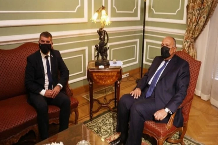 Mısır Dışişleri Bakanı ile İsrailli mevkidaşı, Filistin'i görüştü