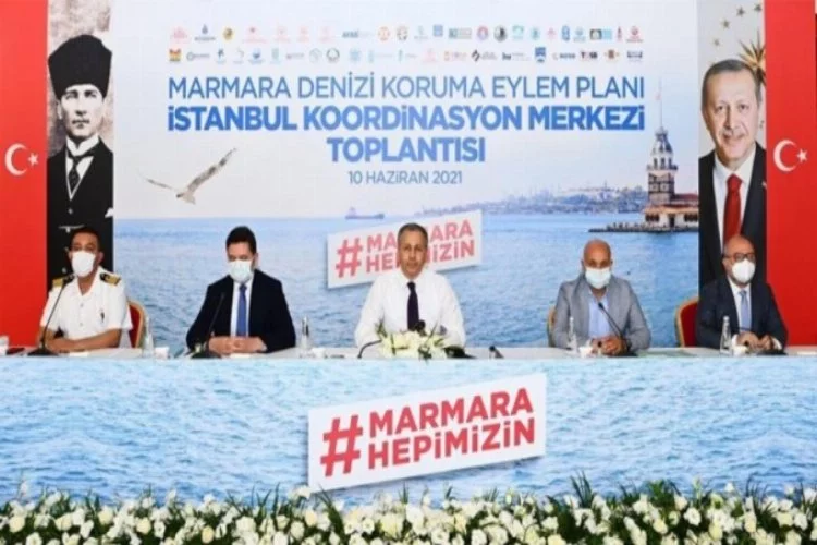 İstanbul Valiliği'nde müsilajla mücadele toplantısı