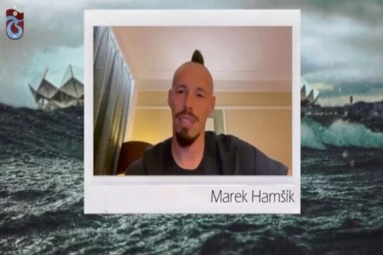 Marek Hamsik'ten Trabzonspor taraftarına mesaj!
