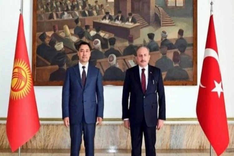Şentop, Kırgızistan Cumhurbaşkanı ile görüştü