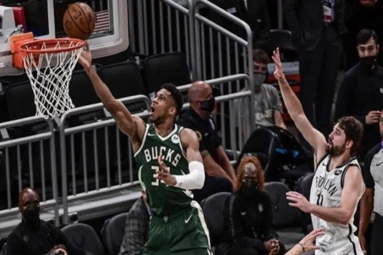 NBA'de Bucks, Nets'i yenerek farkı bire indirdi