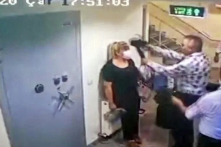 Kadın çalışanın kafasına silah dayayan müdür şaka yapmış