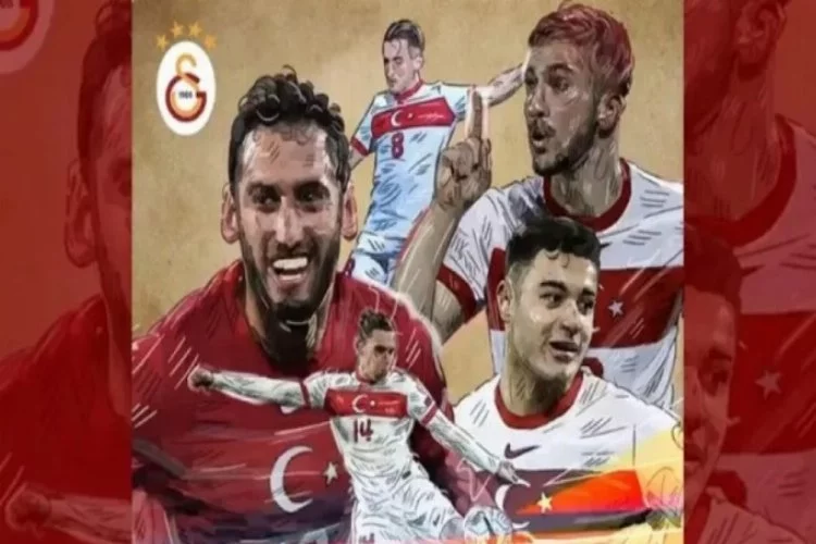 Galatasaray'dan Milli Takım paylaşımı