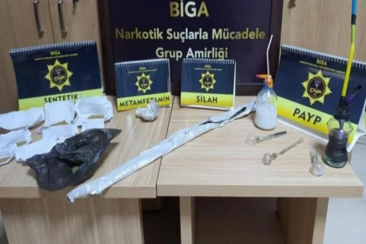 Çanakkale Biga'da uyuşturucu operasyonu! 7 kişi gözaltına alındı