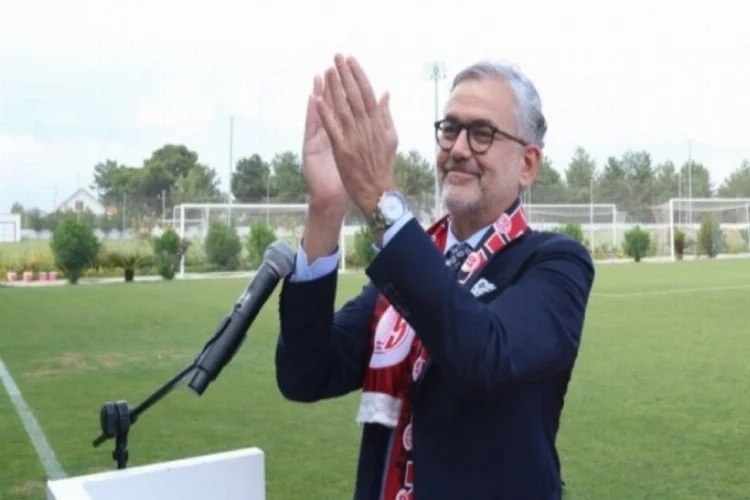 Antalyaspor'da yeni başkan Hesapçıoğlu