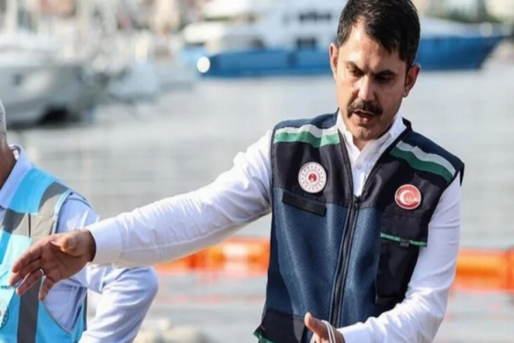 Bakan Kurum açıkladı: Bursa'da 133 metreküp müsilaj temizlendi
