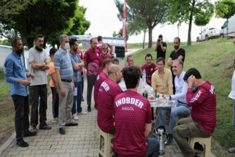 Bursa İnegöl'de Dostum, 'Olta Balıkçılığı Kampına' ev sahipliği yaptı
