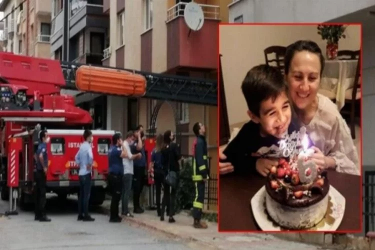 İstanbul evde yangın! Anne öldü 7 yaşındaki çocuğu ağır yaralandı