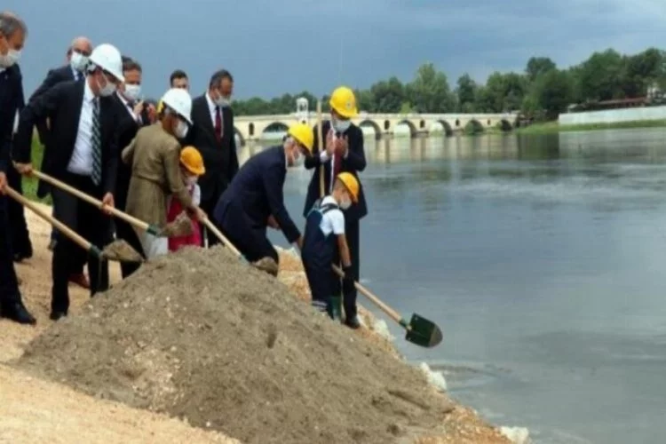 Edirne'de '3 Nehir 1 Şehir Projesi'nin temeli atıldı