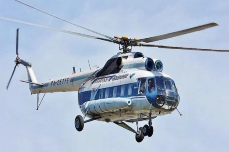 Rusya'da askeri helikopter düştü! 3 ölü