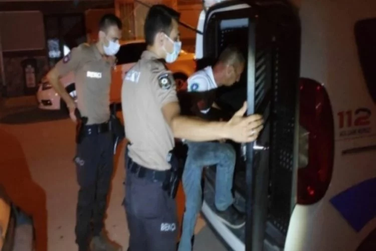 Bursa'da vatandaşlar tarafından yakalandı