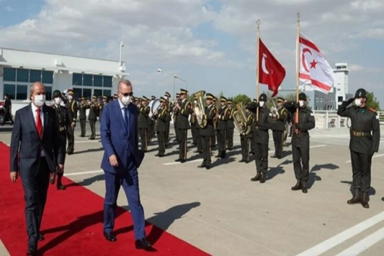 Erdoğan, KKTC'den ayrıldı