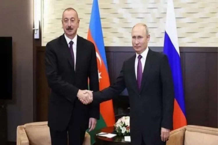 Aliyev, Putin ile görüştü