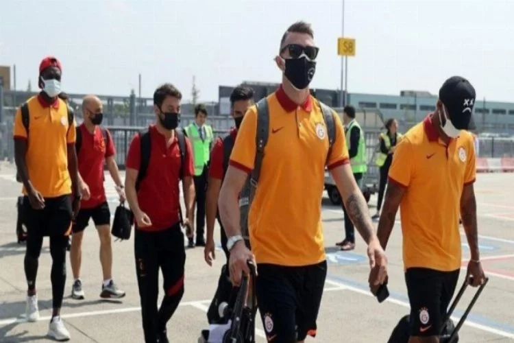 Galatasaray'a Hollanda'da coşkulu karşılama