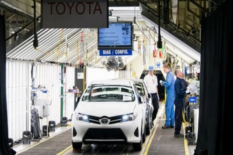 Toyota, üretime ara verdi