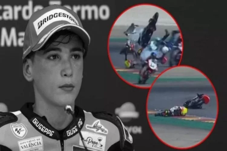 İspanya'da kahreden kaza! 14 yaşındaki yarışçı hayatını kaybetti