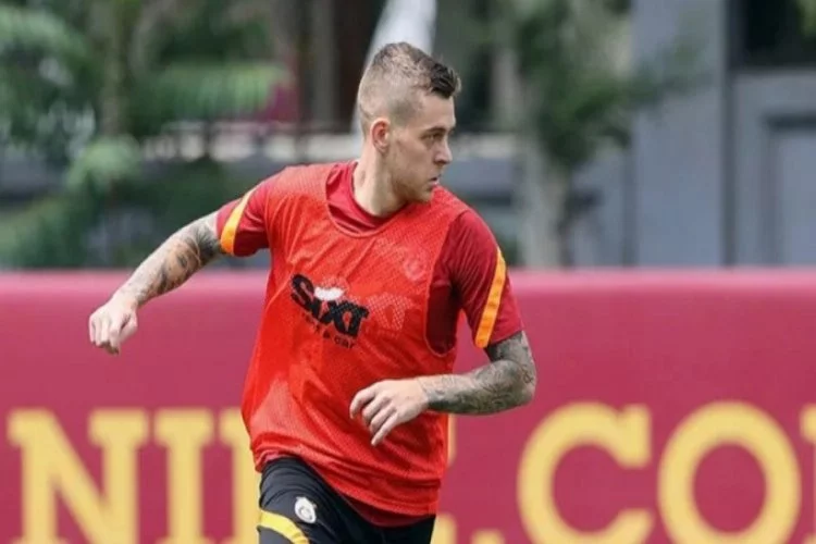 Galatasaray'da yeni transfer Cicaldau takımla çalıştı