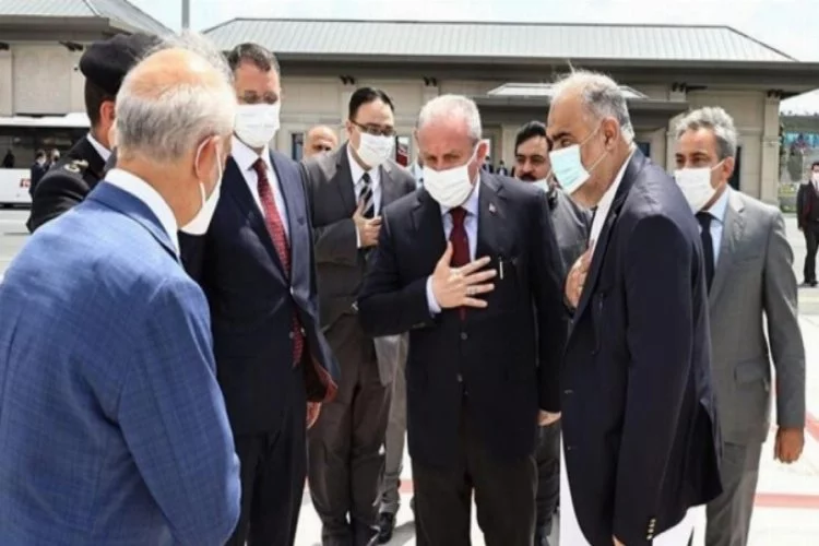 TBMM Başkanı Mustafa Şentop Azerbaycan'a gitti