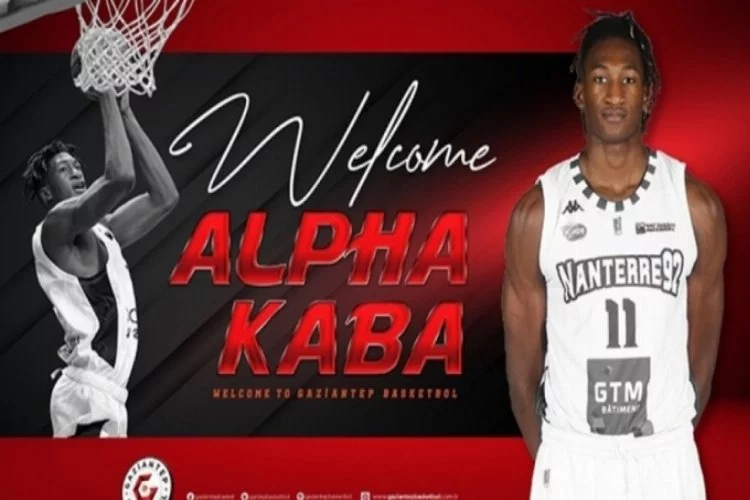 Alpha Kaba Gaziantep Basketbol'da