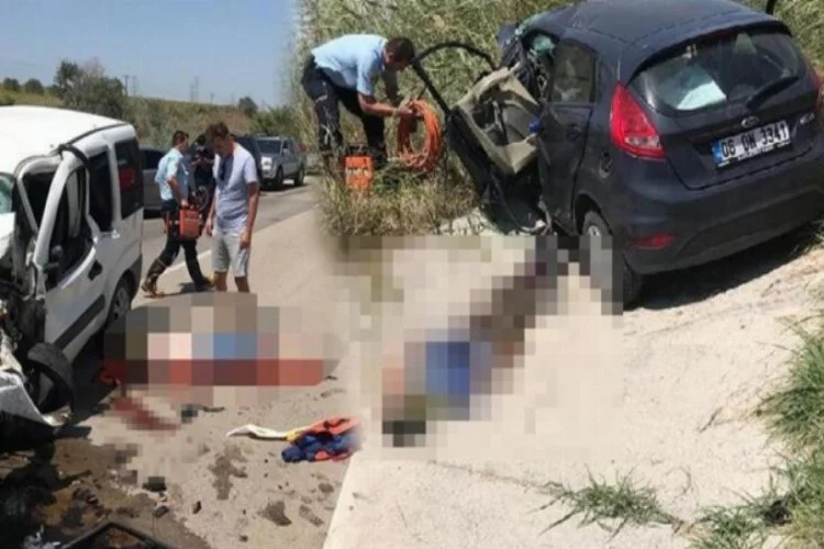 Gelibolu'da iki araç çarpıştı! Sürücüler hayatını kaybetti