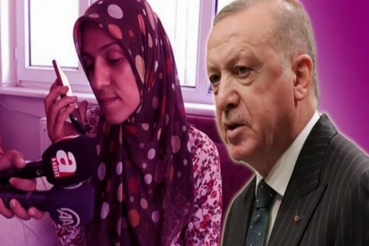 Erdoğan, Diyarbakır annesi ile görüştü: Bu zafer sizindir