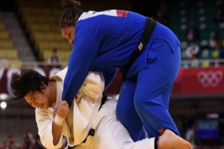 Milli judocumuz Kayra Sayit, bronz madalya maçına çıkmaya hak kazandı