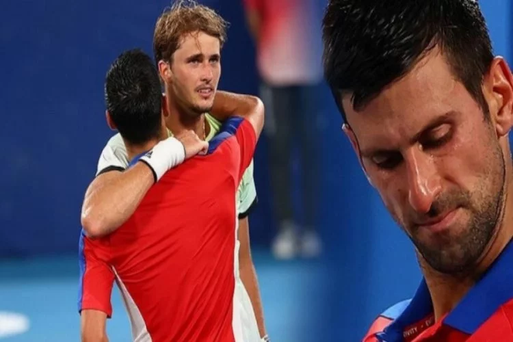 Tokyo 2020'de Novak Djokovic'e büyük şok! Zverev finalde
