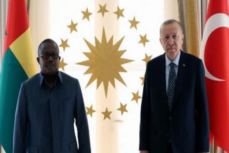 Erdoğan, Gine Bissau Cumhurbaşkanı Embalo ile görüştü