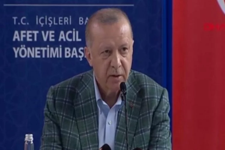 Cumhurbaşkanı Erdoğan, afet bölgesinde açıkladı! Kira yardımı yapılacak