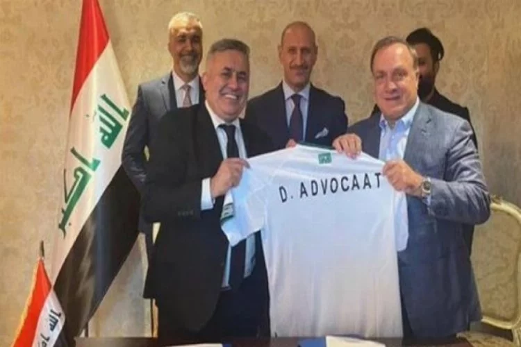Dick Advocaat, Irak Milli Takımı'nın başına geçti