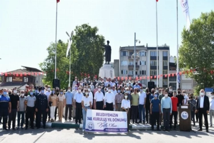 Bursa'da Mustafakemalpaşa Belediyesi 140 yaşında