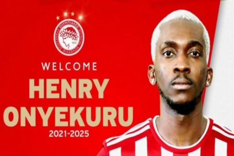 Olympiakos, Henry Onyekuru'yu resmen duyurdu
