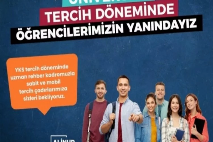 Bursa Büyükşehir Belediyesi, üniversite tercihlerinde öğrencilerin yanında