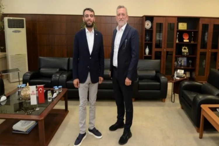 BTSO Başkanı Burkay'dan Bursaspor'a 100 bin liralık destek