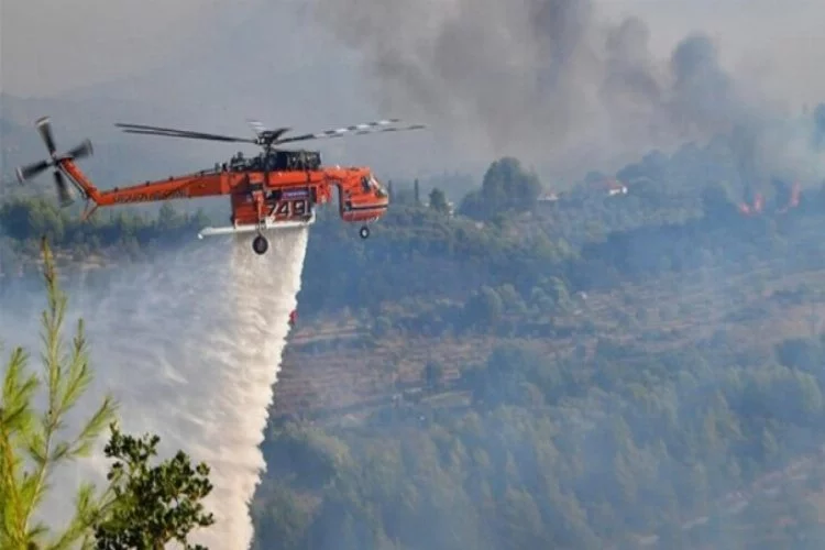 Yunanistan'da orman yangınlarına ordu müdahale edecek